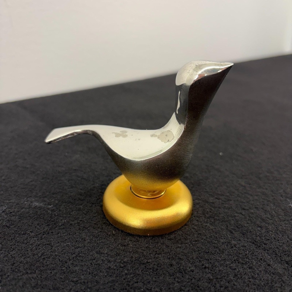 Zehava Benyamin Dove Bird Silver Plated Figurine Art Piece‎ Signed Numbered